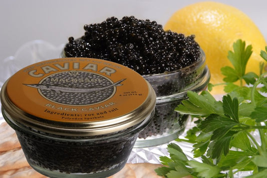 Black Caviar Glass Jar- 4OZ(113G)